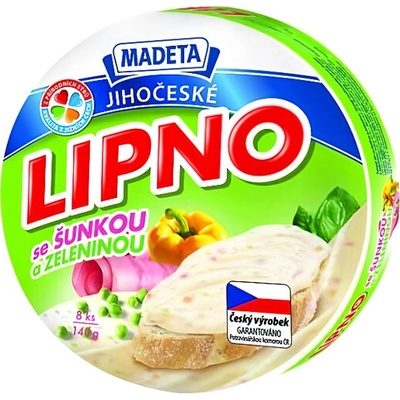Madeta Jihočeské Lipno sýr šunka zelenina 140 g