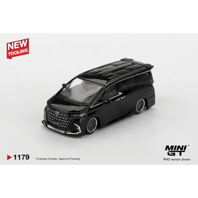 MINI GT Toyota Alphard 40 KUHL Black 1:64