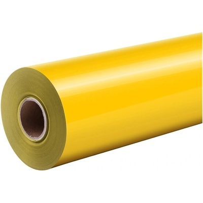 HTVRONT Pure Heat Transfer Film, 30,5 cm x 1,8 m (žltá)