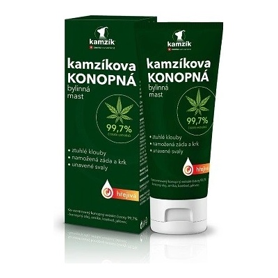 Cemio Kamzíkova konopná mast hřejivá 200 ml – Hledejceny.cz