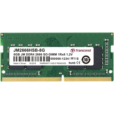 Transcend JM DDR4 8GB 2666MHz JM2666HSB-8G