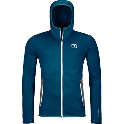Ortovox FLEECE HOODY modrá