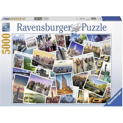 Ravensburger New York nikdy nespí 5000 dílků