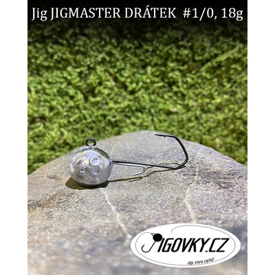 Jigovky.cz Jigové hlavičky Jigmaster Drátek vel.1 18g 5 ks