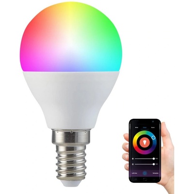 Goldlux Smart Wifi Tuya inteligentná žiarovka led 1x5.5 W K E14 313799