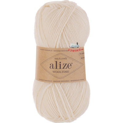 Alize Wooltime krémová 01