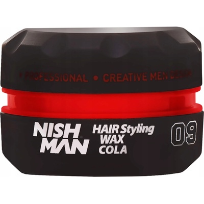 Nishman Hair Styling Wax Cola 09 vosk na vlasy s leskom 150 ml