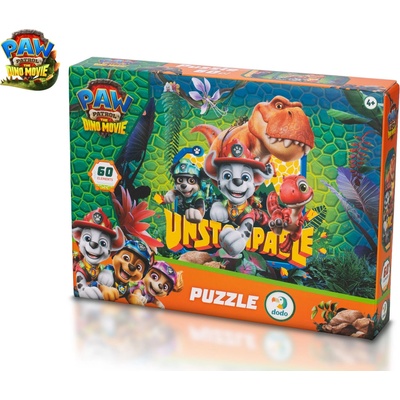 Dino Paw Patrol TheMovie 32 × 23 cm 60 dílků