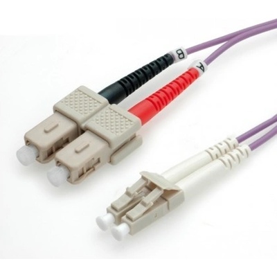 Roline 21.15.8768 Optický patch, LC-SC 50/125 (multimode), duplex, OM4, 10m