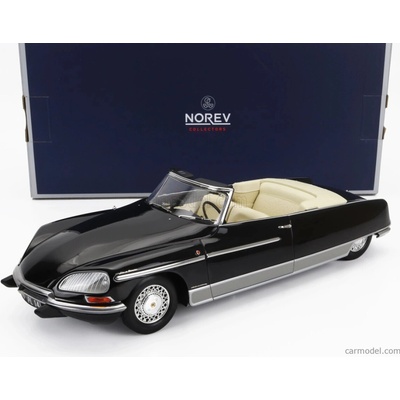 Norev Citroen Ds21 Palm Beach Cabriolet 1968 Black 1:18