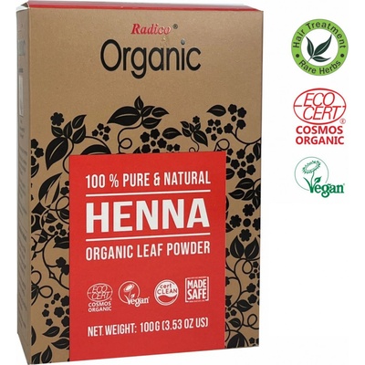 Radico přírodní barva na vlasy čistá henna 100 g