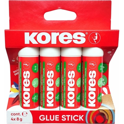 KORES Lepicí tyčinka 4 × 8 g – Hledejceny.cz
