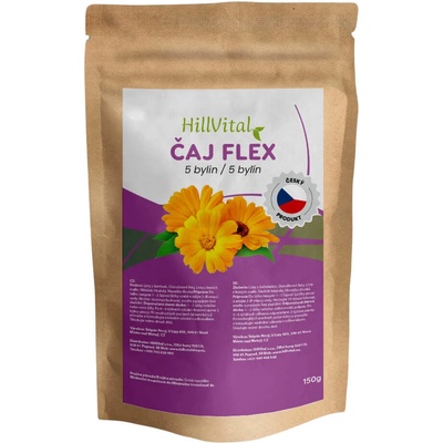 HillVital Čaj Flex léčba křečových žil bylinkami 150 g