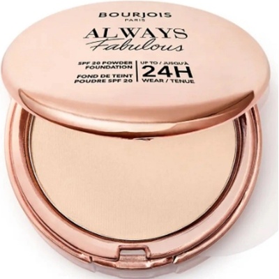 Bourjois Always Fabulous kompaktný púder 100 Rose Ivory 7 g