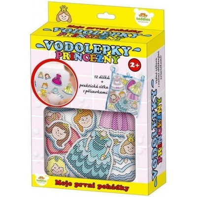 Teddies Vodolepky Moje první pohádky Princezny 12ks