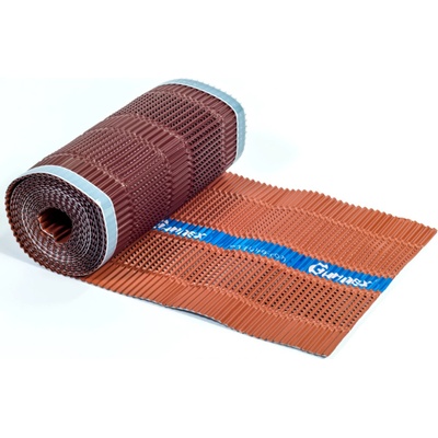 Gunnex Větrací pás hřebene a nároží Guneroll Alu 300 mm × 5 m černý
