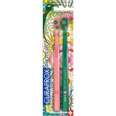 Curaprox Zubní kartáčky 5460 Ultra soft Commedia Dell Arte Edition 2025 2 ks