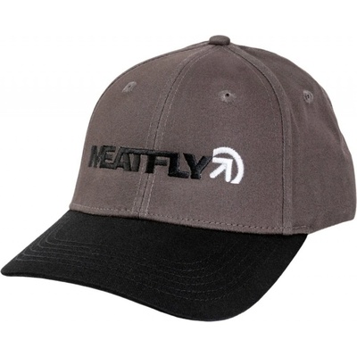 Meatfly Zedd Flexfit Dark Grey Šedá