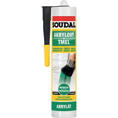 Soudal Akrylový tmel 280 ml černá – Hledejceny.cz