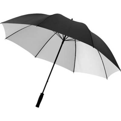 Manuálny dáždnik YFKE black/ strieborná P930.958