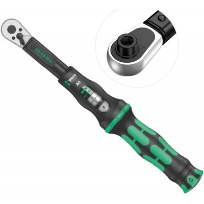 Wera 075605 Wera Click-Torque A 6 momentový kľúč s 1/4" šesťhrannou račňou 2,5 - 25 Nm 05075605001