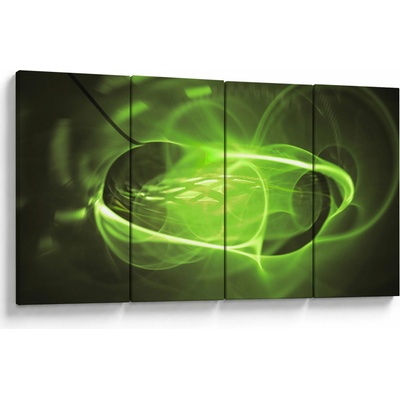 Moderný abstraktný obraz, štvordielne 160x80 cm