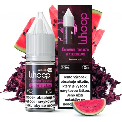 Whoop Salt Colombia Tabacco Watermelon 10 ml 20 mg