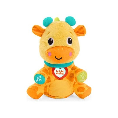 Bright starts Interaktívna vzdelávacia hračka Chat & Cuddle Giraffe