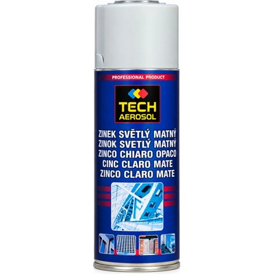 PRO-TECH zinok v spreji 400 ml – svetlý matný