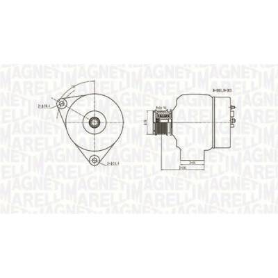 generátor MAGNETI MARELLI 063731209010