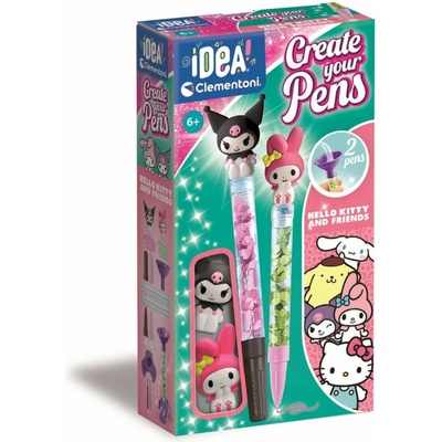 Clementoni Idea mini továrna na pera Hello Kitty a přátelé – Hledejceny.cz