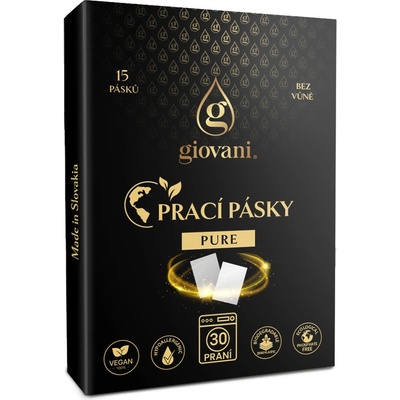 Giovani prací pásky PURE 30 praní