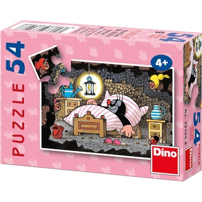 Dino Mini Krtek 19,8x13,2cm Krteček a sluníčko 54 dílků