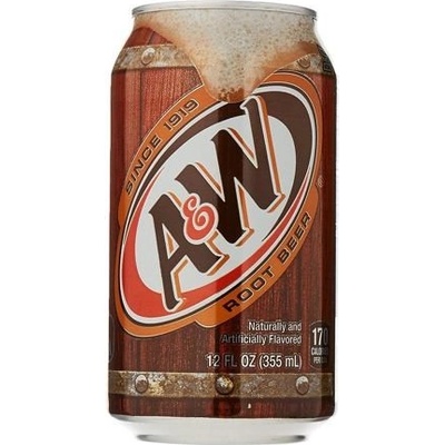 A&W limonáda s příchutí kořenového piva 355 ml