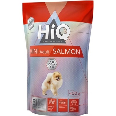 HiQ Dog Adult Mini Salmon 0,4 kg