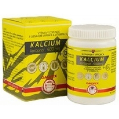Galvex Kalcium karbonát 500 mg + D3 100 tabliet