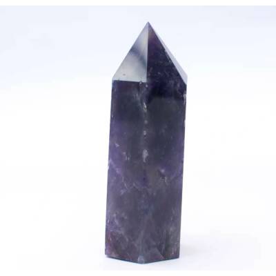 Milujeme Kameny Ametyst - obelisk - tromlovaný kámen AMO4