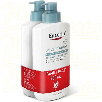 Eucerin AtopiControl tělové mléko 2x400ml