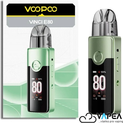 VooPoo Vinci E80 3000 mAh Green 1 ks