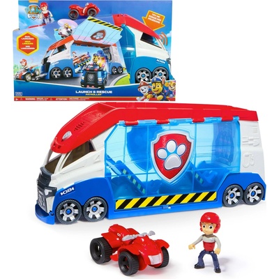 PAW Patro Spin Master Tlapková Patrolal Bus Vozidlo 3.0 se zvukem a figurkou Rydera