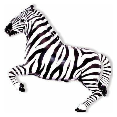 Baloon Party Fóliový balón Zebra 108 cm