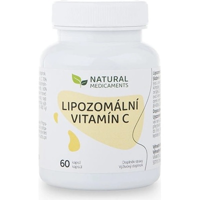 Natural Medicaments Lipozomální vitamín C 60 kapslí – Hledejceny.cz