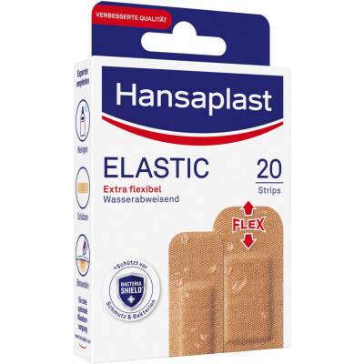 BEIERSDORF AG Hansaplast ELASTIC Extra flexible | 20 ks