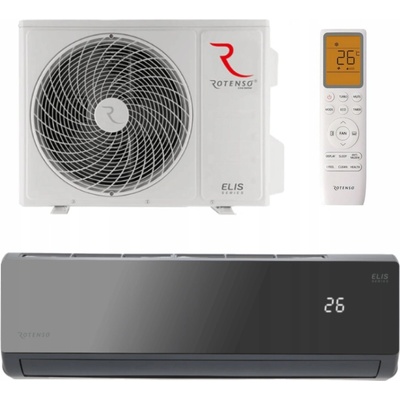 Rotenso Elis X grafit 3,5kW pro dům + sada Rodigas