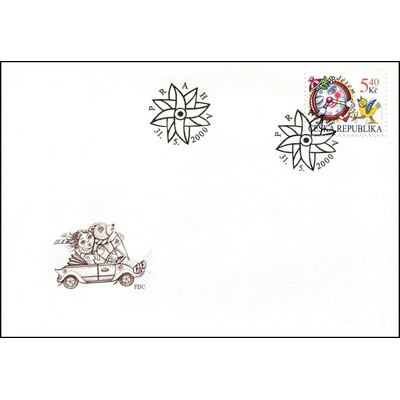 Česká pošta (2000) FDC 259 - Dětem - Budík