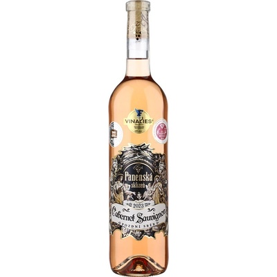 Vinařství Krist Cabernet Sauvignon rosé Pozdní sběr Panenská sklizeň 2023 12% 0,75 l (holá láhev)