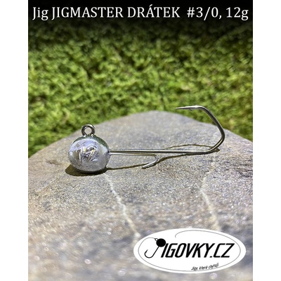 Jigovky.cz Jigové hlavičky Jigmaster Drátek vel.3 12g 5 ks