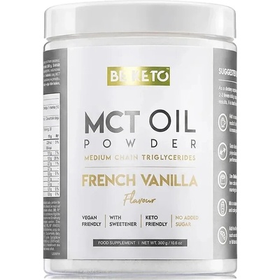 BeKeto MCT Oil Powder French Vanilla 300 g