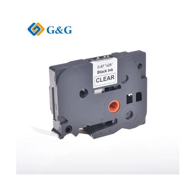 G&G Brother, TZE-131, čierny tlač/priesviTNý podklad - kompatibilný
