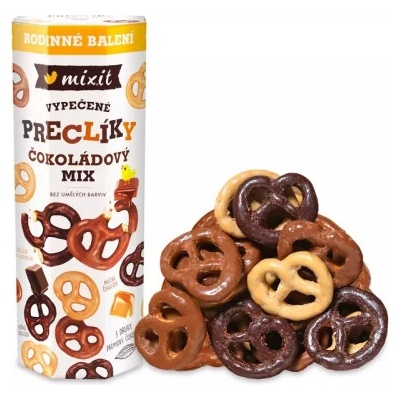 Velké Mixit preclíky Čokoládový mix 500 g – Hledejceny.cz